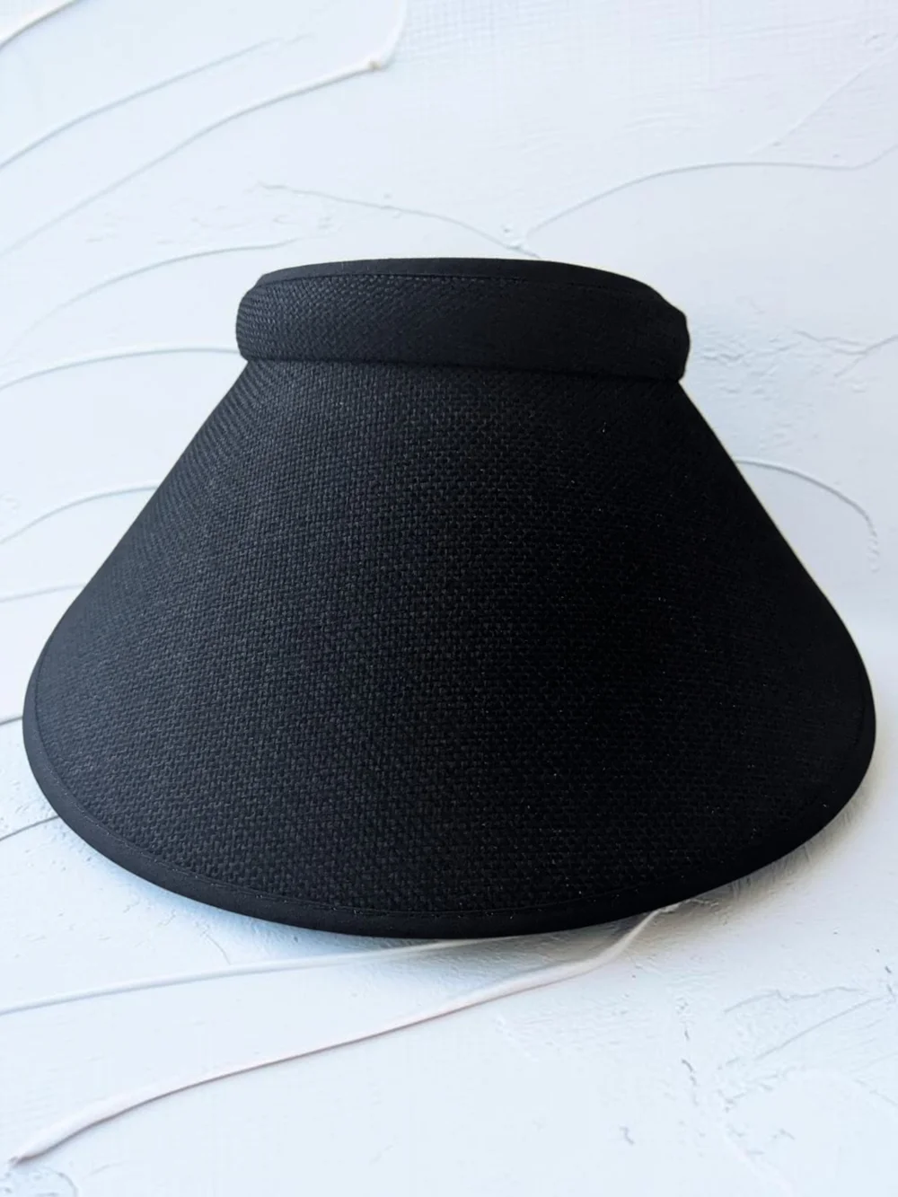 Women's Sunvisor Woven Foldable Clip On Adjustable UV Protection Golf Beach Hat